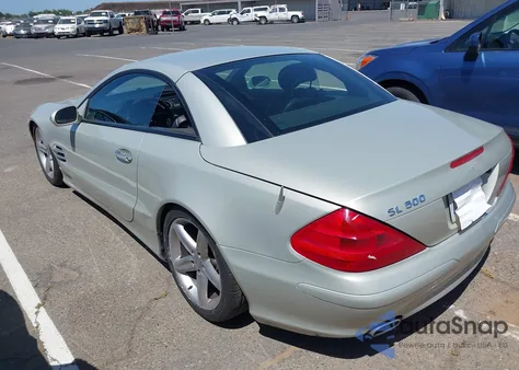 2003 Mercedes-Benz Sl 500 z USA, uszkodzony, nr VIN WDBSK75F73F010338